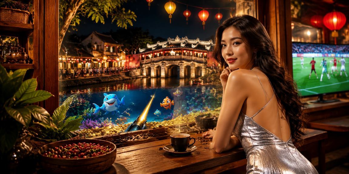 Không gian cà phê Hội An gợi nhắc nhịp giải trí cân bằng