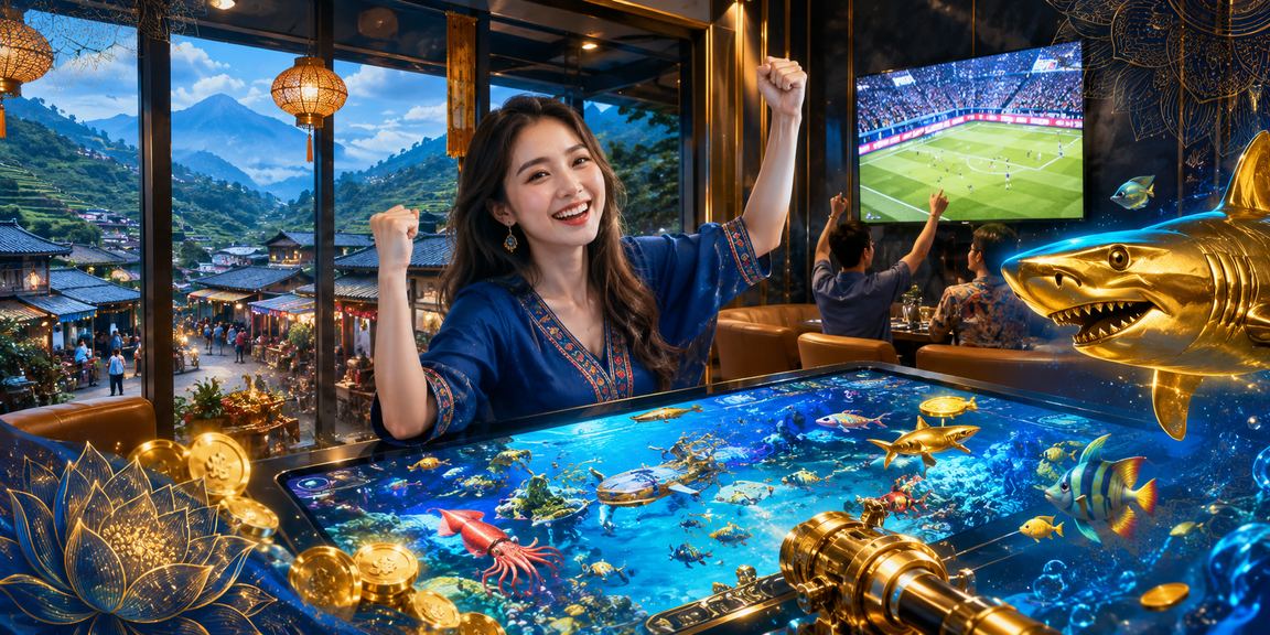 Khung cảnh Sa Pa minh họa người dùng xem nội dung bắn cá trên di động
